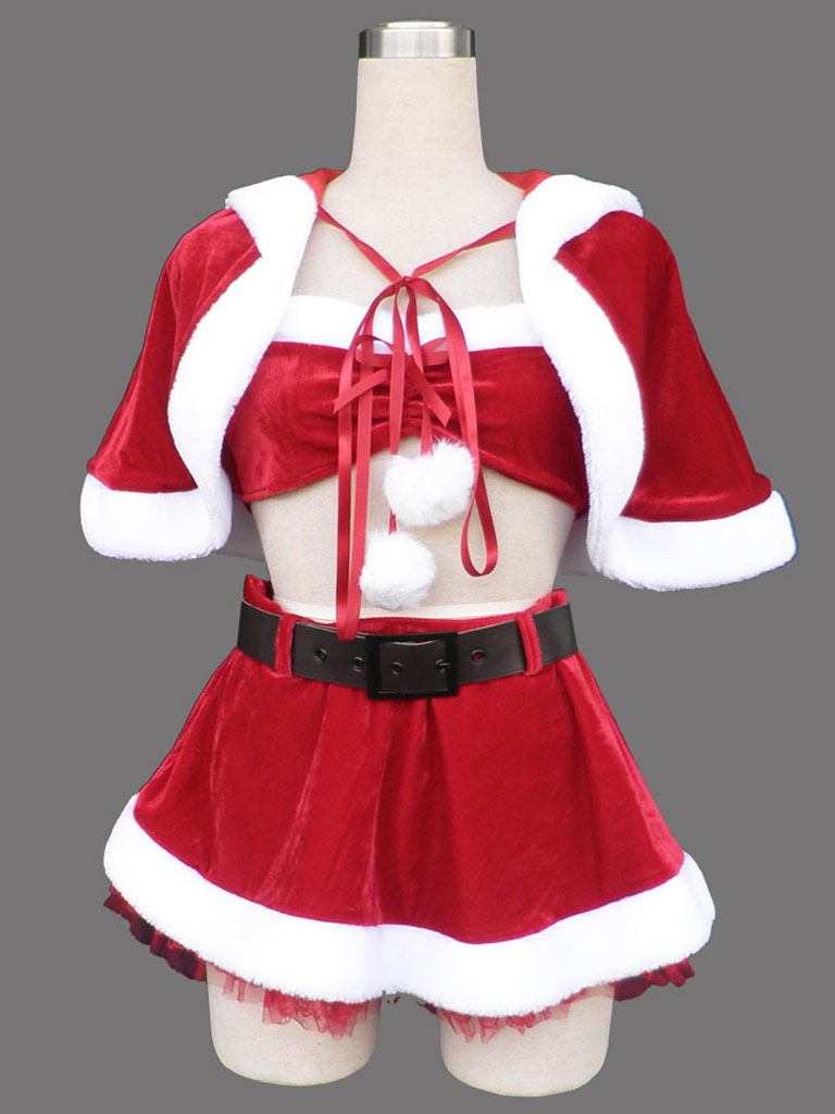 Christmas Show Girls Uniform Cosplay Costume